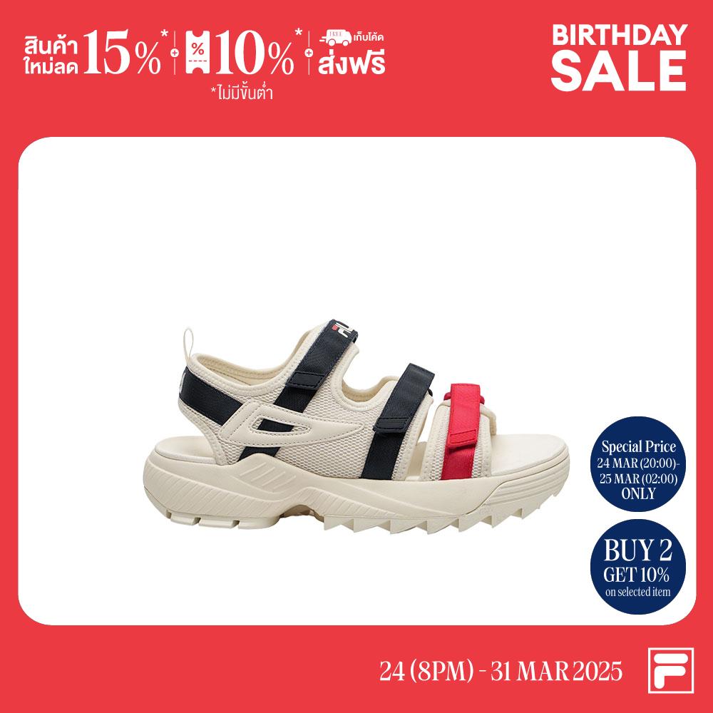 FILA SLING BACK TRIDENT SD Product Code : 5SM01797H - WHITE ราคา 1,990 บาท*ส่งฟรี