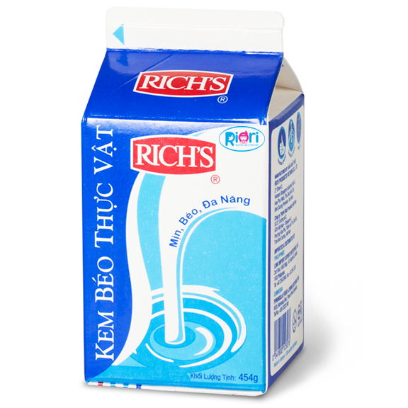Kem béo Rich's hộp 454g