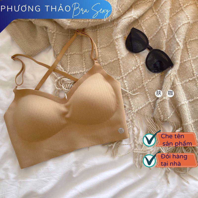 Áo ngực bra hở lưng mẫu mới thiết kế không đường may