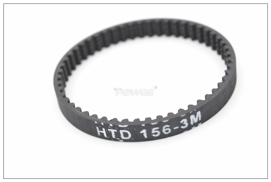 【Storewide Sale】 Powge 150 153 156 159 3m Synchronous Belt W=6/9/15mm Teeth=50/51/52/53 Htd3m Rubber