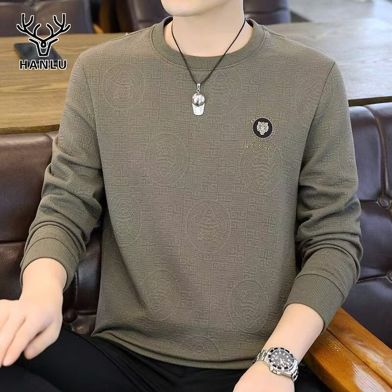 Áo thun nam dài tay áo nỉ mùa đông dài tay thời trang thường ngày