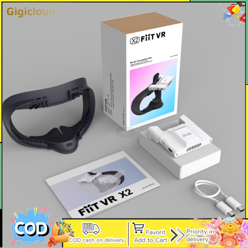 X2 Vr Mask Cooling Exhaust Anti-fog Magnetic Suction Anti-leakage Accessories Compatible For Oculus Quste2