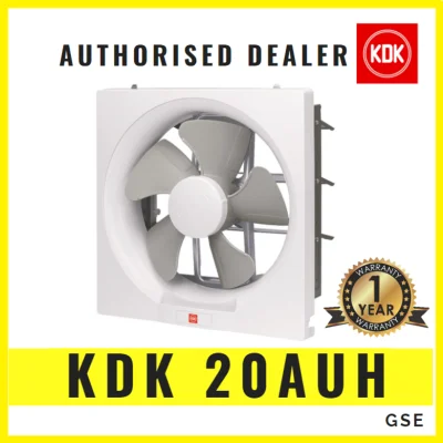 KDK 20AUH Exhaust Fan Wall Mount Ventilating Ventilation Fan