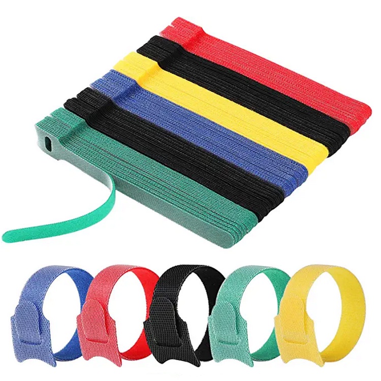  10 50 Cái Dây Buộc Cáp Dữ Liệu Dây Cáp Dụng Cụ Giữ Tai Nghe Dây Buộc Chuột Sắp Xếp Dây Quản Lý Cáp  -Lumbley 