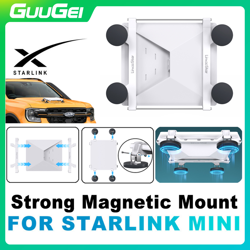 GUUGEI Starlink Mini Sunroof Suction Cup Mount Starlink Mini Mount Kit For Car Window And Sunroof Giá 687,960 Đồng*Miễn phí vận chuyển