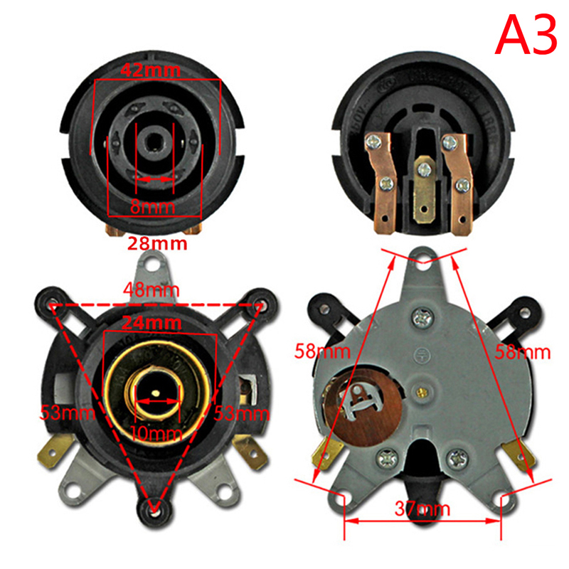 SME 1 bộ ấm đun nước điện phụ kiện Coupler Chất lượng cao Ấm đun nước điện phụ kiện kiểm soát nhiệt độ kết nối ổ cắm trên và dưới căn cứ của ấm đun nước điện - 4