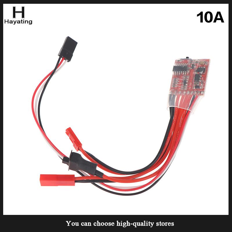 Hayating Micro ESC 10A 15A 20A 30A chải ESC RC ESC điện tốc độ điều khiển cho Diy Mini 1 16 1 18 1 24 RC Xe thuyền TANK W phanh - 4