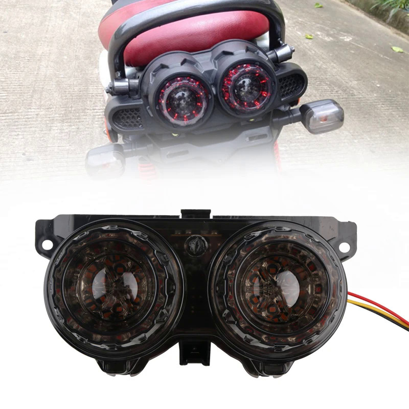 Cho YAMAHA BWS 125 xe máy Scooter phía sau phanh ánh sáng LED tailight phía sau đèn