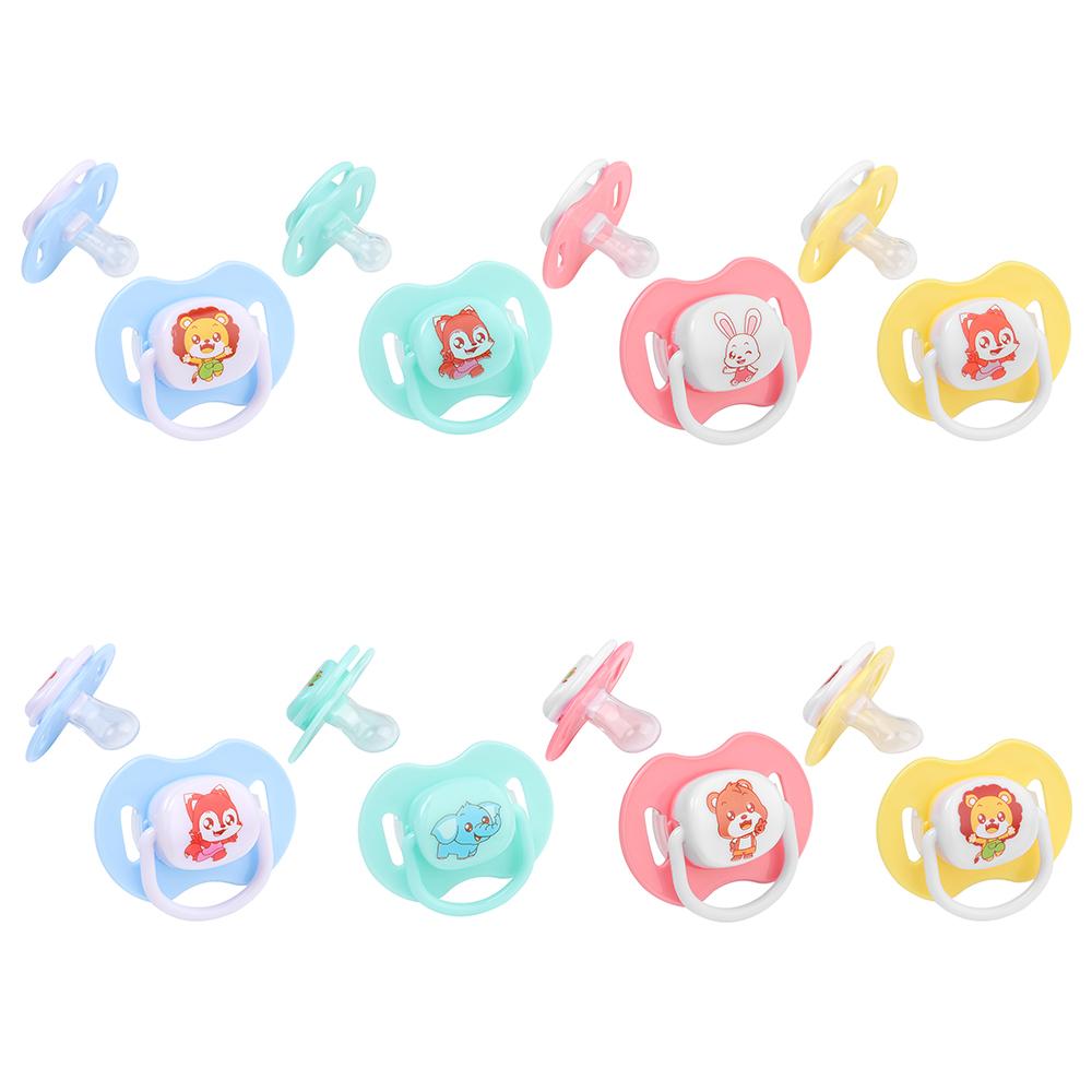 WOS5E An toàn Nắp chống bụi Silicone Sơ sinh Trẻ sơ sinh  giả cho bé Soother  Dây buộc trẻ sơ sinh