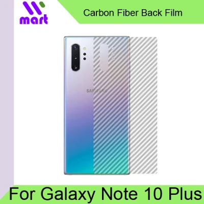 Samsung Galaxy Note 10 Plus Back Protector Film Carbon Fiber / For Galaxy Note 10+