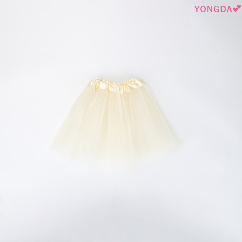 YONGDA💕 Chân váy xòe múa cho bé gái mùa hè Chân váy ren cho bé gái 3 lớp