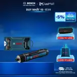 Máy vặn vít pin Bosch Go 3 + Bộ mũi vặn vít X-line Mini 25 món
