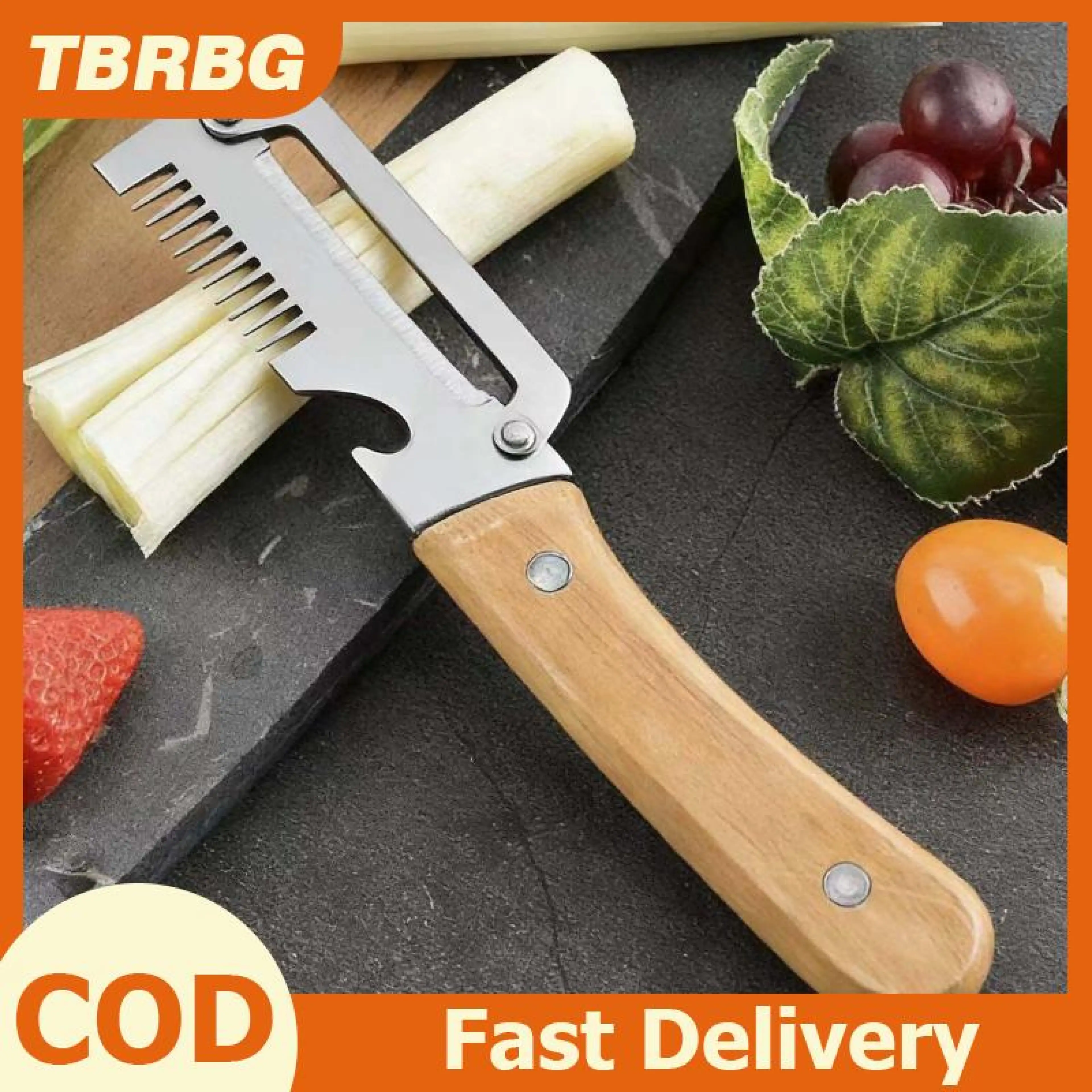 🔥 🔥 🔥 Tbrbg Multipurpose Vegetable Peeler Ultra Sharp Stainless Steel Blades Kitchen Utensil for Carrot Fruit Potato Peeler