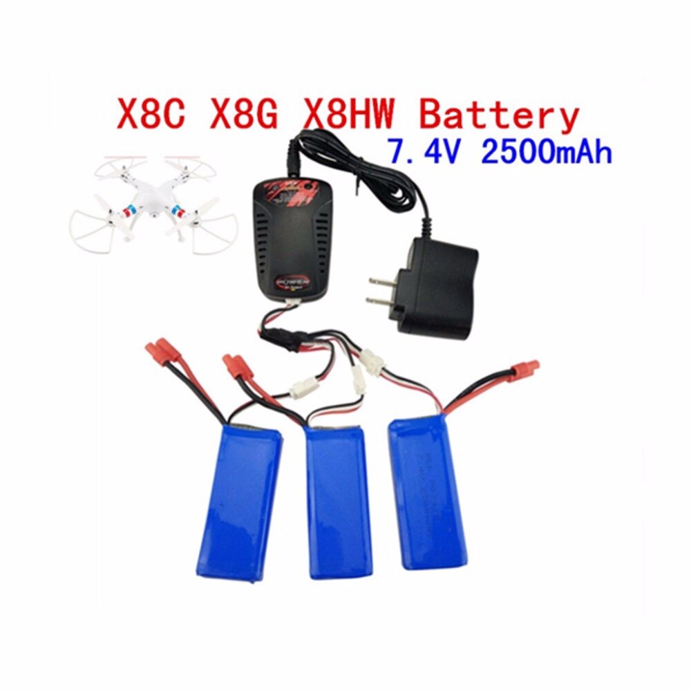 SYMA X8C X8G X8W X8HW X8HG X8HC RC Axis Remote Control UAV Battery Upgrade