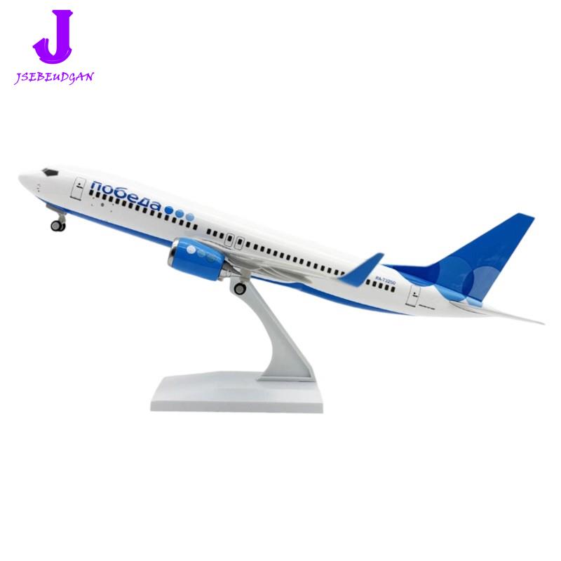 【Huang Li Electronics】Alloy B737 30CM 1/180 Scale Replica Airplane Model for Collection Toy for Collection for Aircraft Lovers ราคา 1,246 บาท*ส่งฟรี