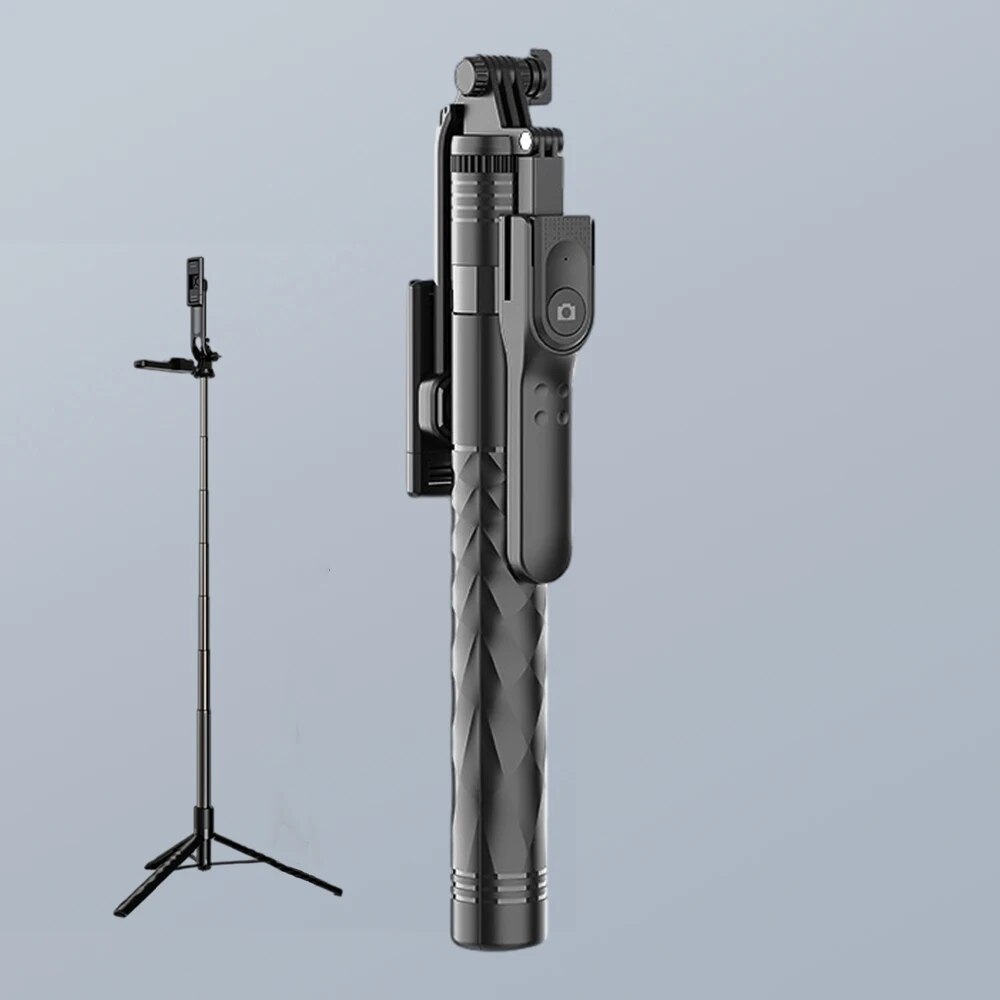 Jomaa Selfie Stick gậy hỗ trợ tự chụp ảnh có thể kéo dài ra Tripod với điều khiển từ xa không dây và giá để điện thoại Selfie cầm tay Stick Tripod Chân đế iPhone Huawei