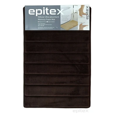 Epitex Deluxe Ultra-Absorbent Memory Foam Floor Mat / Anti-Slip Mat
