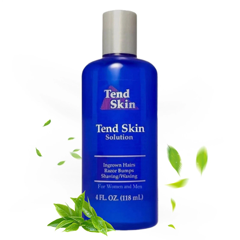 Tend-Skin 118ml Men's Shaving Solution Aftercare Solution 118ml for Ingrown Hair & Razor Bump Treatment Smooth Skin