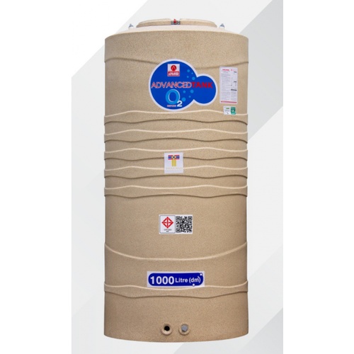 ADVANCE ถังเก็บน้ำบนดิน 1000L รุ่น O2S คละสี แบรนด์แท้ ราคา 7,932 บาท*ส่งฟรี