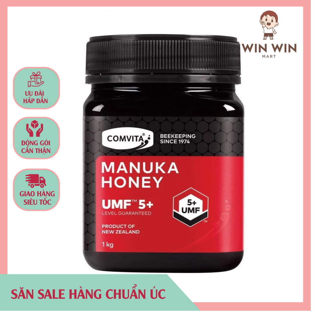 Mật Ong Manuka Comvita 5+  1kg Úc - Comvita UMF 5+ Manuka Honey