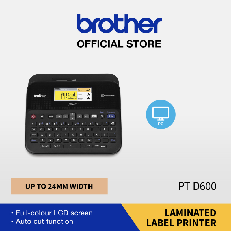 Brother PT-D600 Label Printer Singapore