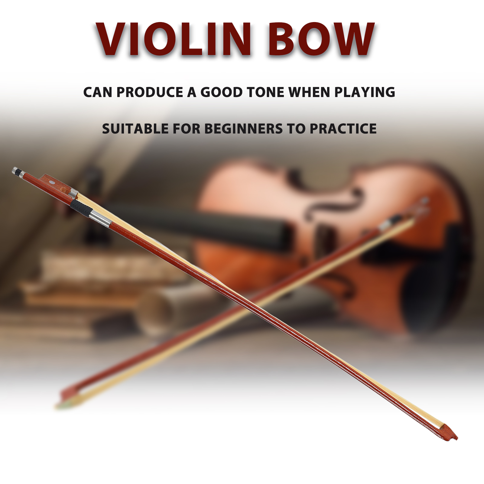 Cung vĩ cầm chuột máy tính tiện lợi ARBOR ngựa Tóc cung vĩ cầm cho practise