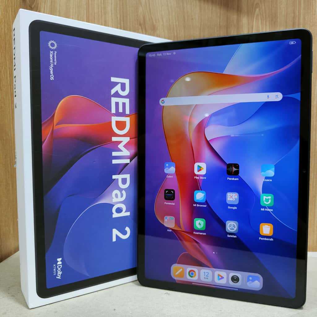 Xiaomi Redmi Pad 2 Ram 4 Rom 128GB Wifi Second Original Giá 1,849,999 Đồng*Miễn phí vận chuyển