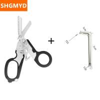 [COD] SHGMYD Tactical Medical Scissor Emergency Rescue Shear First Aid Kit Raptor Scissors Foldable Plier Outdoor Survival EDC Tool Gear