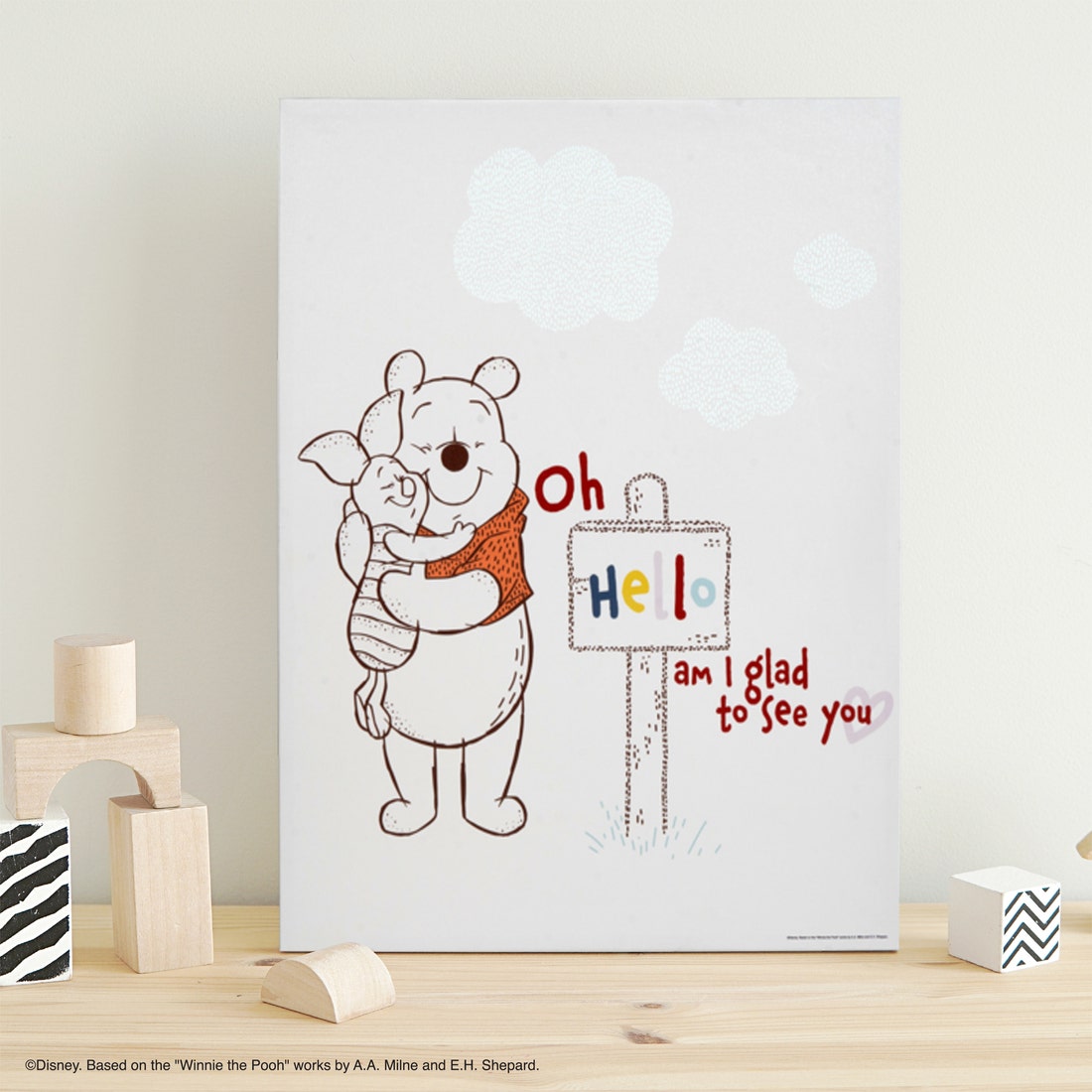 Koncept Furniture รูปภาพพร้อมแขวน DISNEY รุ่น MICKEY-WNP02-XL (64x7x78 ซม.) ราคา 1,690 บาท*ส่งฟรี