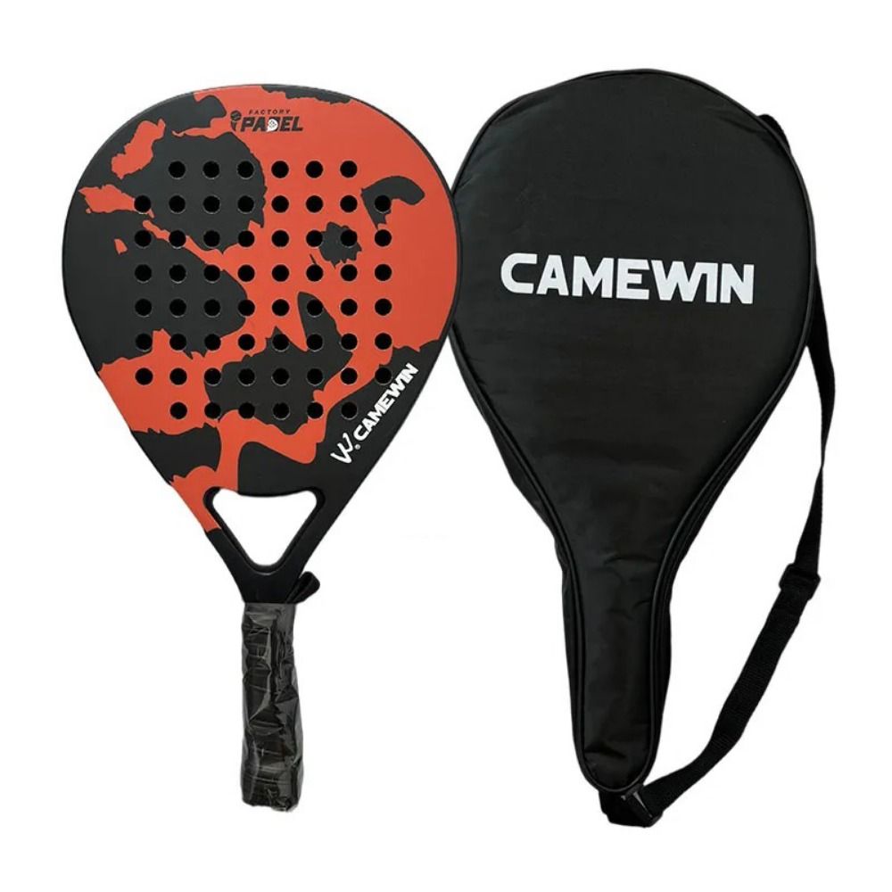 GONGL Full Carbon Fiber Beach Tennis Racket 3K Soft EVA Face Padel Rackets