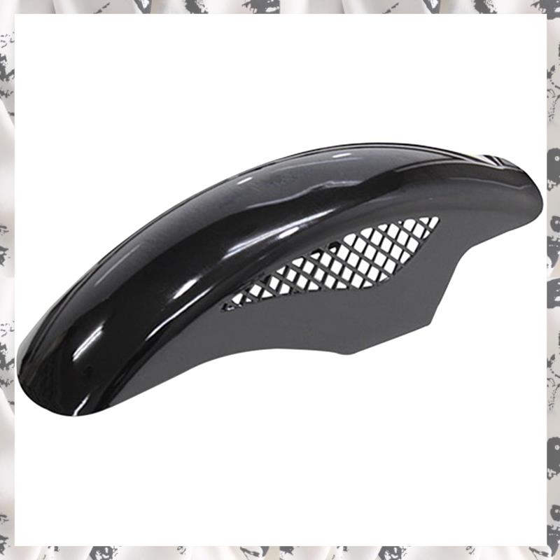 (ERBS) Motorcycles Modified Front Front Mudguard Cover for CBX250/CBX400 CBX400F Z400FX BEET Black