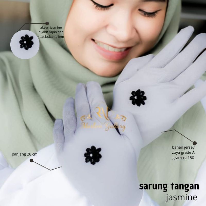 Sarung Tangan Full Jari Seri Jasmine Harga  16,000 Ringgit*Penghantaran Percuma