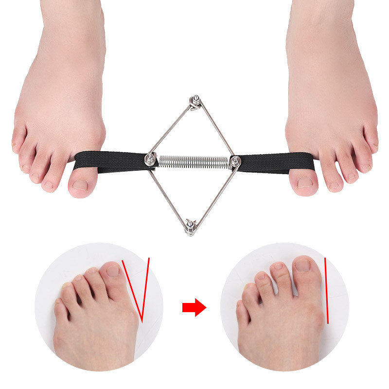 Heabety Ngón chân thẳng hallux valgus Corrector vành đai chân căng phục hồi đào tạo Exerciser dây đeo ngón tay cái đàn hồi ban nhạc chân công cụ 2023