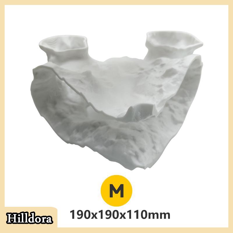 [Hilldora] Bể cá hang động ngầm cho tôm cá bò sát nơi trú ẩn Nhà Đường hầm hang động cảnh quan aqaurium trang trí - 3