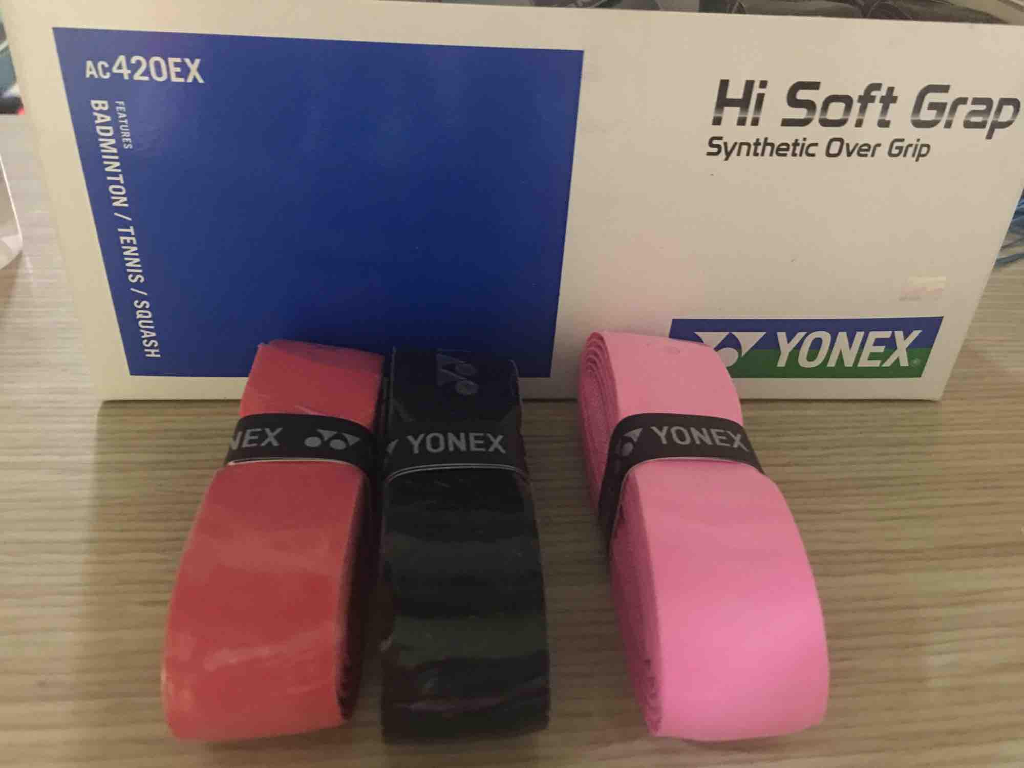 Yonex Hi Soft GRAP Synthetic Replacement Grip Tennis//Squash//Badminton