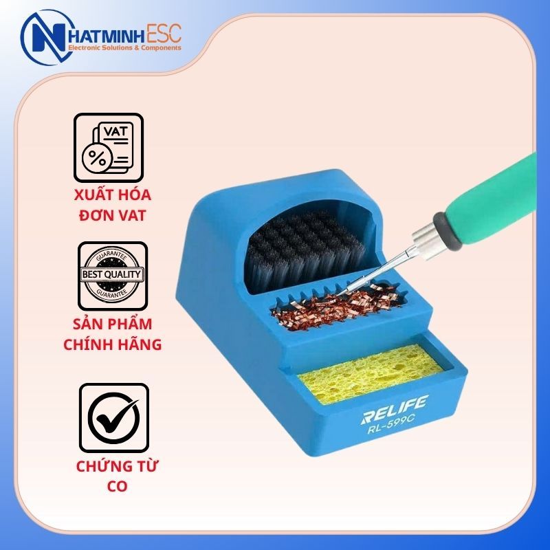 Bộ vệ sinh đầu mũi hàn RELIFE RL-599C 3in1 chính hãng