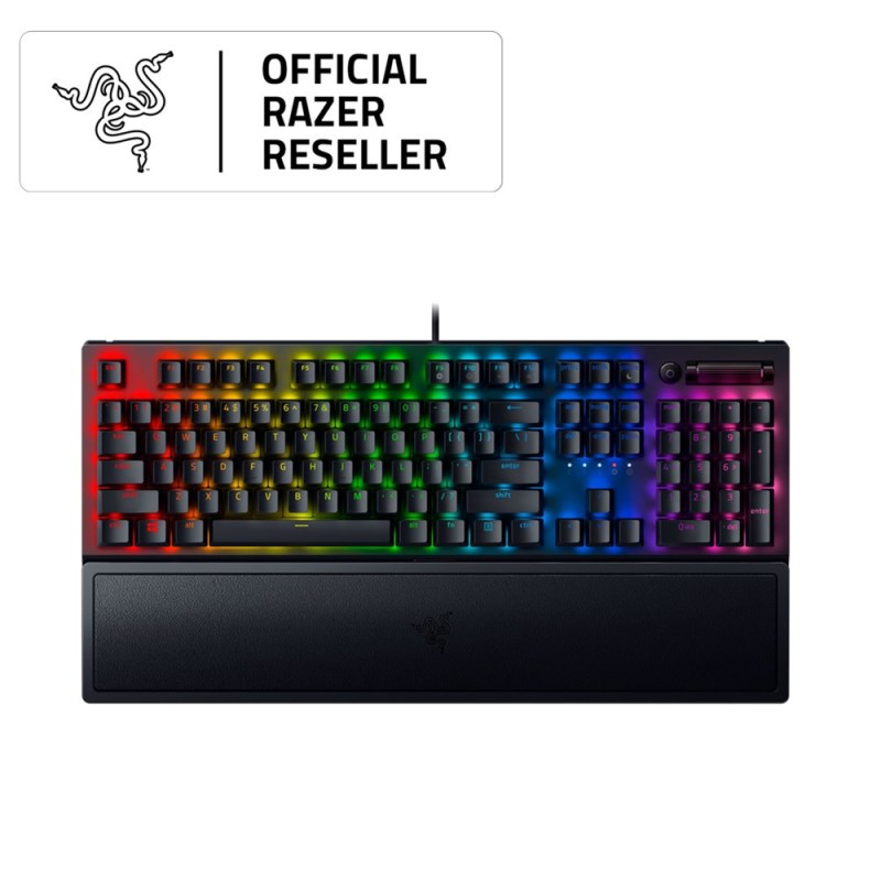 Razer BlackWidow V3 (Green Switch) - Mechanical Gaming Keyboard with Razer Chroma RGB Singapore