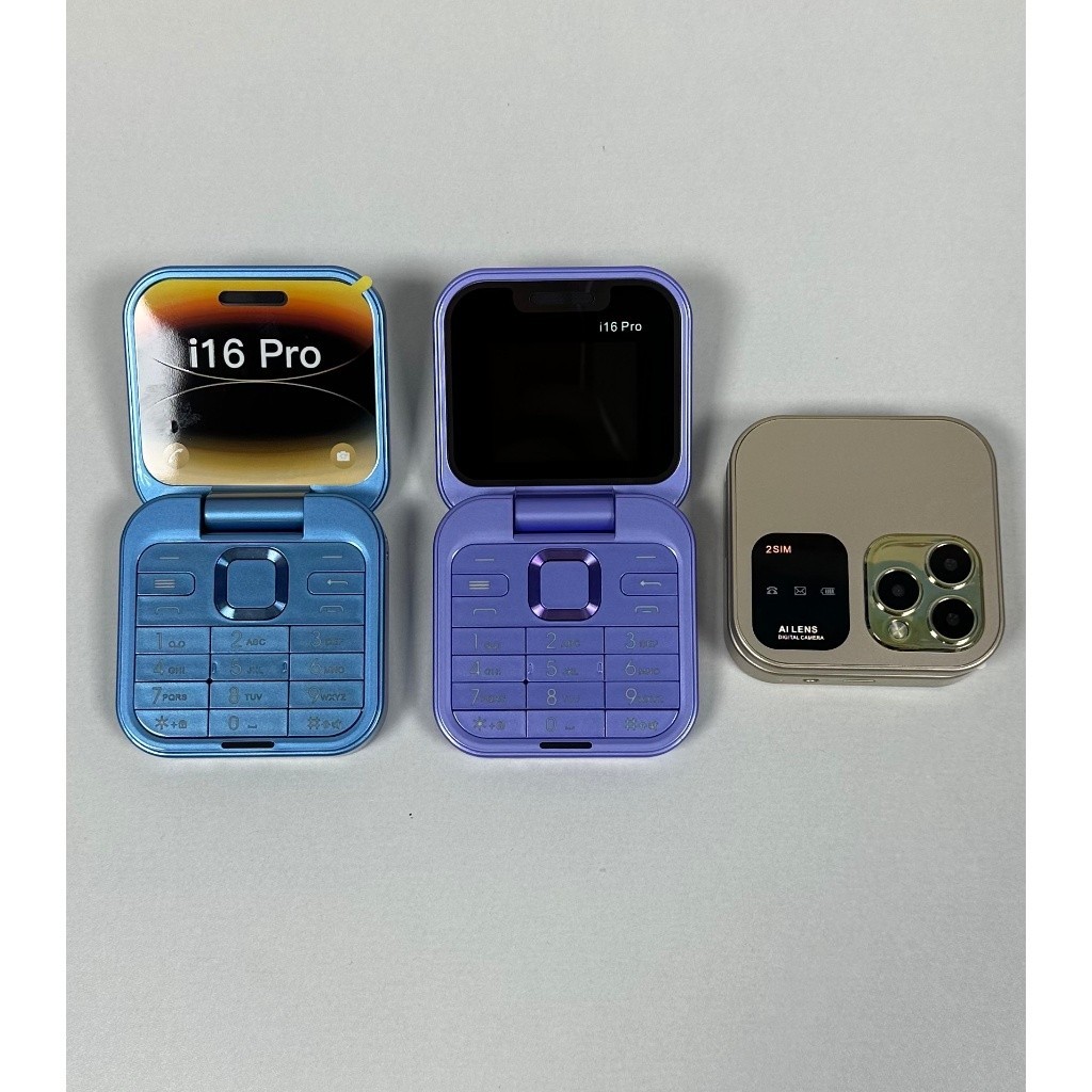 TAOB hp mini lipat phone jadul ori garansi 1 tahun i16 pro Harga  224,189 Ringgit*Penghantaran Percuma