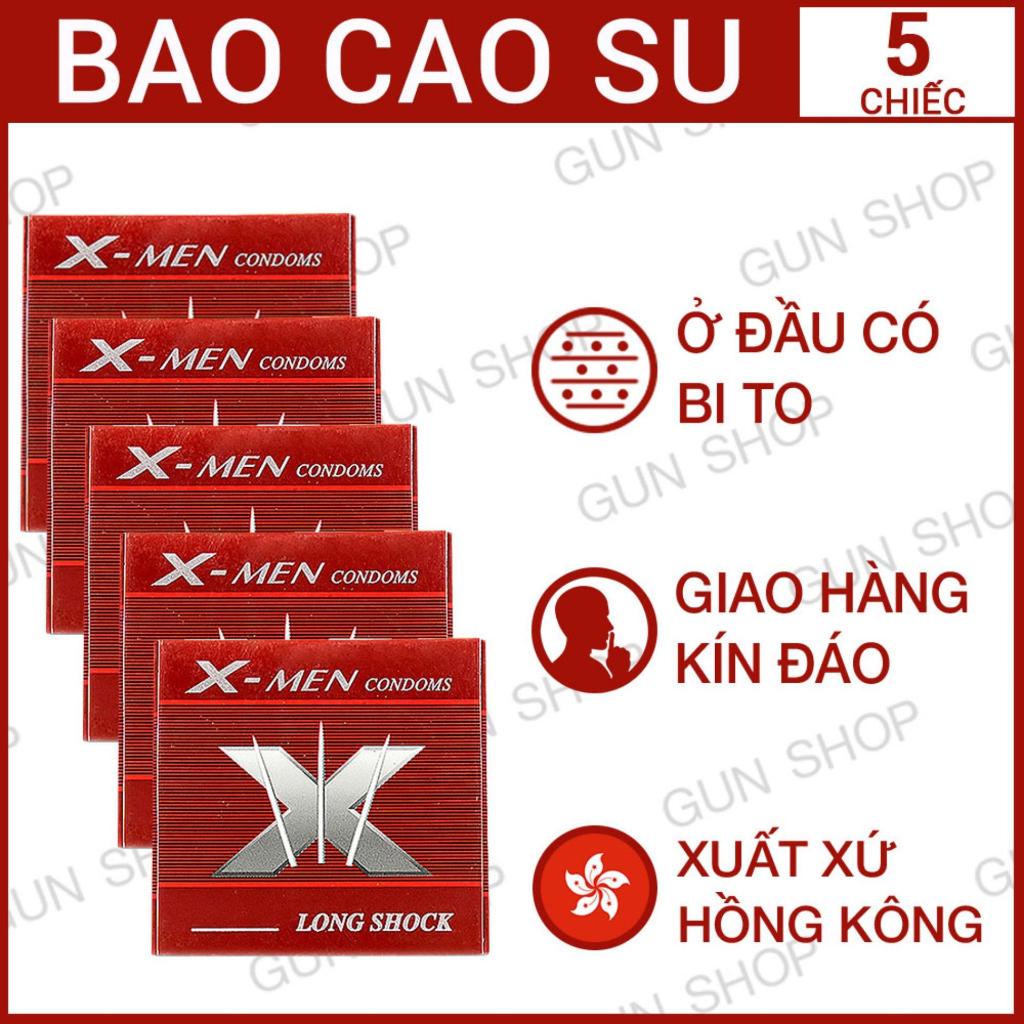 COMBO 10  Bao cao su Xmen 6 bi