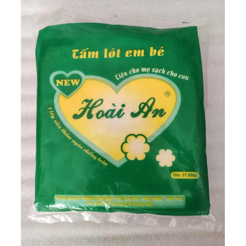 Tấm lót trẻ em 3 lớp hoài an 30 tờ