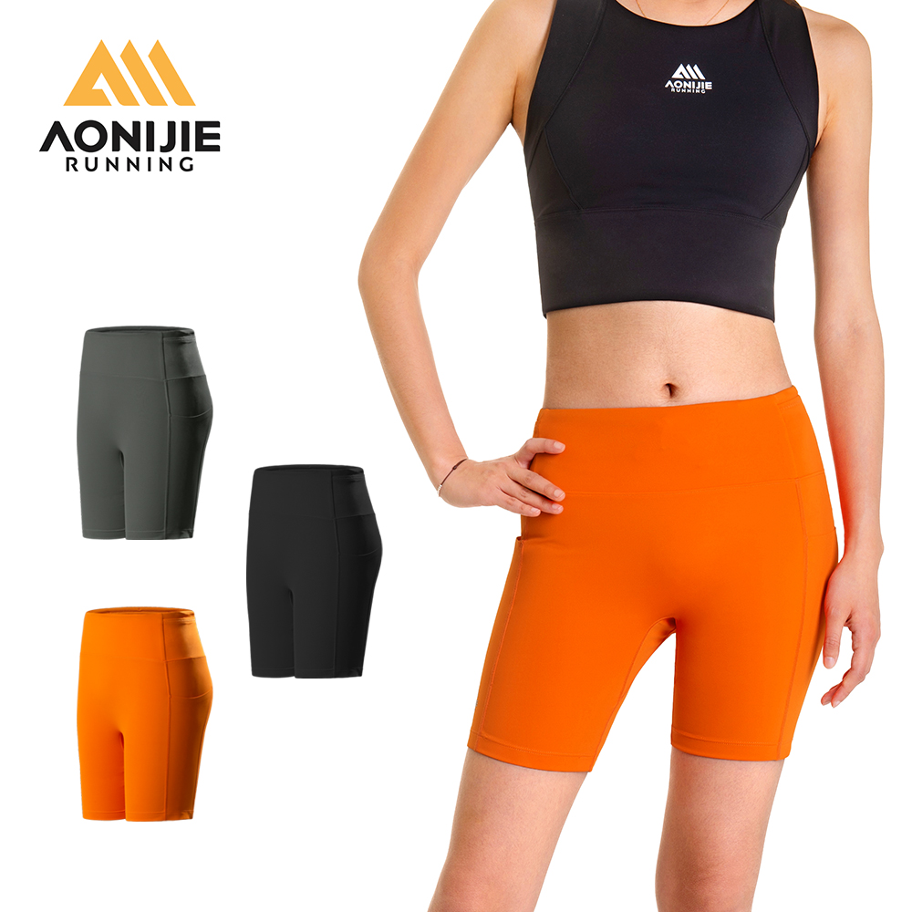 AONIJIE FW6210 กางเกงขาสั้นรัดรูปสำหรับผู้หญิงสำหรับวิ่งมาราธอนกลางแจ้งแบบครอสคันทรี กางเกงขาสั้นแบบแห้งเร็ว กางเกงขายาวสำหรับปั่นจักรยาน ราคา 899 บาท*ส่งฟรี