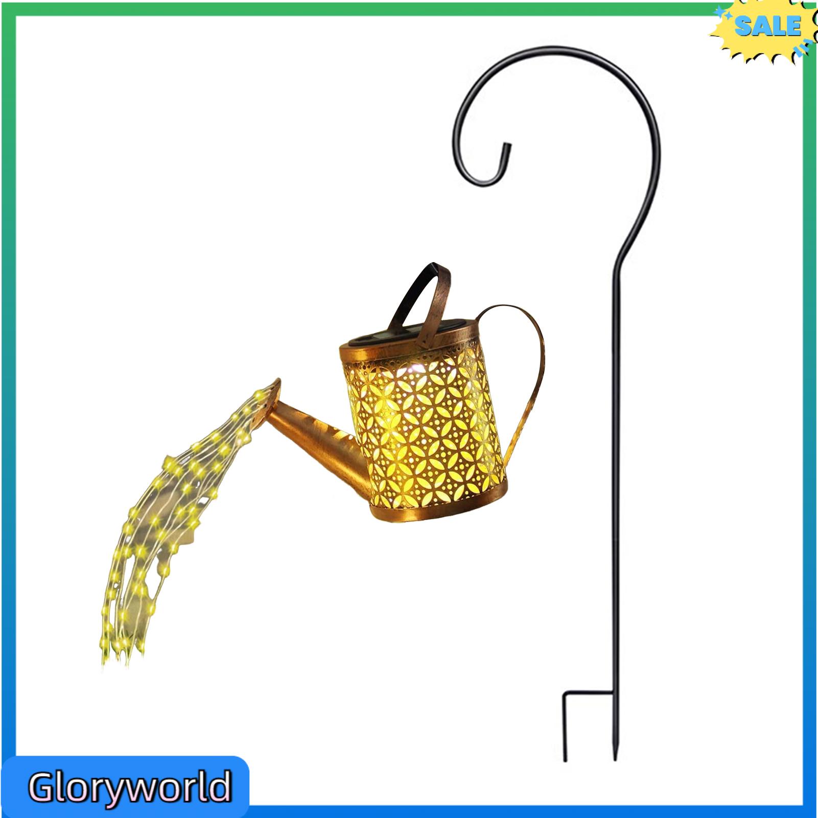 Gloryworld Dễ Dàng Cài Đặt Đèn năng lượng mặt trời ngoài trời đèn sân vườn mặt trời Magical Năng Lượng Mặt Trời Tưới Nước bóng đèn thần tiên Cho trang trí sân vườn đèn ngoài trời không thấm nước Cho Các Nhà Máy Dễ Dàng Cài Đặt