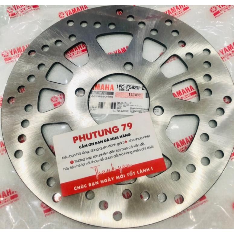 Đĩa trước exciter , sirius. sirius FI, nouvo loại 4 lỗ zin chính hãng YAMAHA