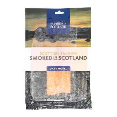 Pride of Scotland Smoked Salmon Presliced