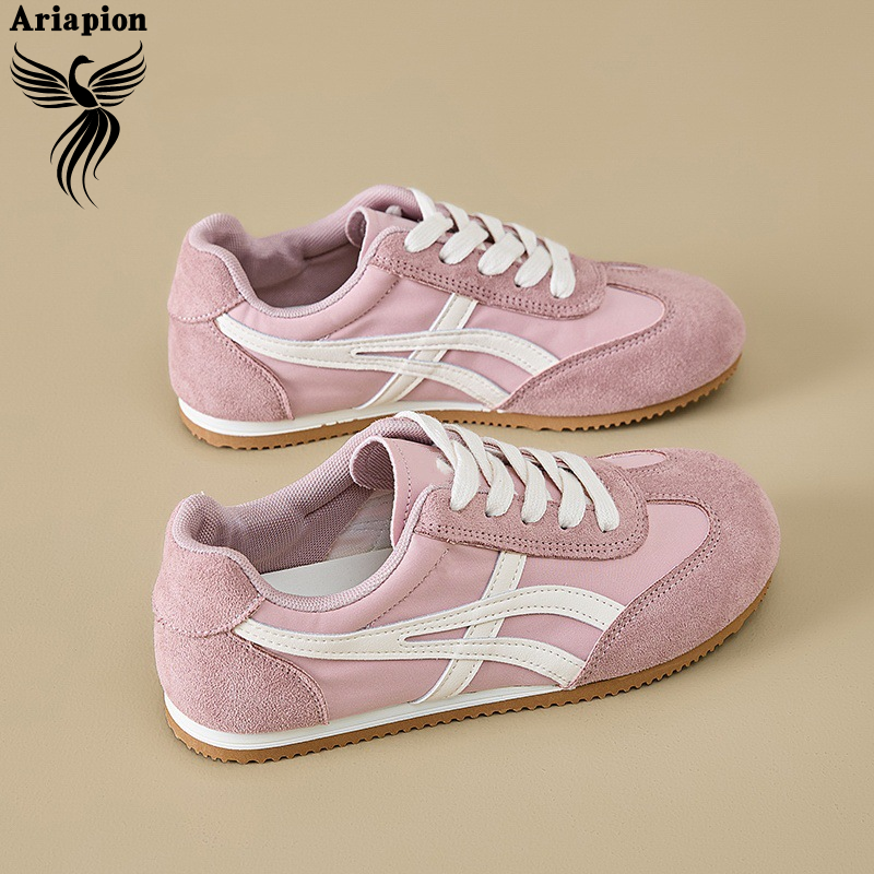 2025 New Korean-Style Casual Sneakers for Women, Fashionable Flat Shoes with Anti-Slip Rubber Sole and Comfortable EVA Insole ราคา 289 บาท*ส่งฟรี