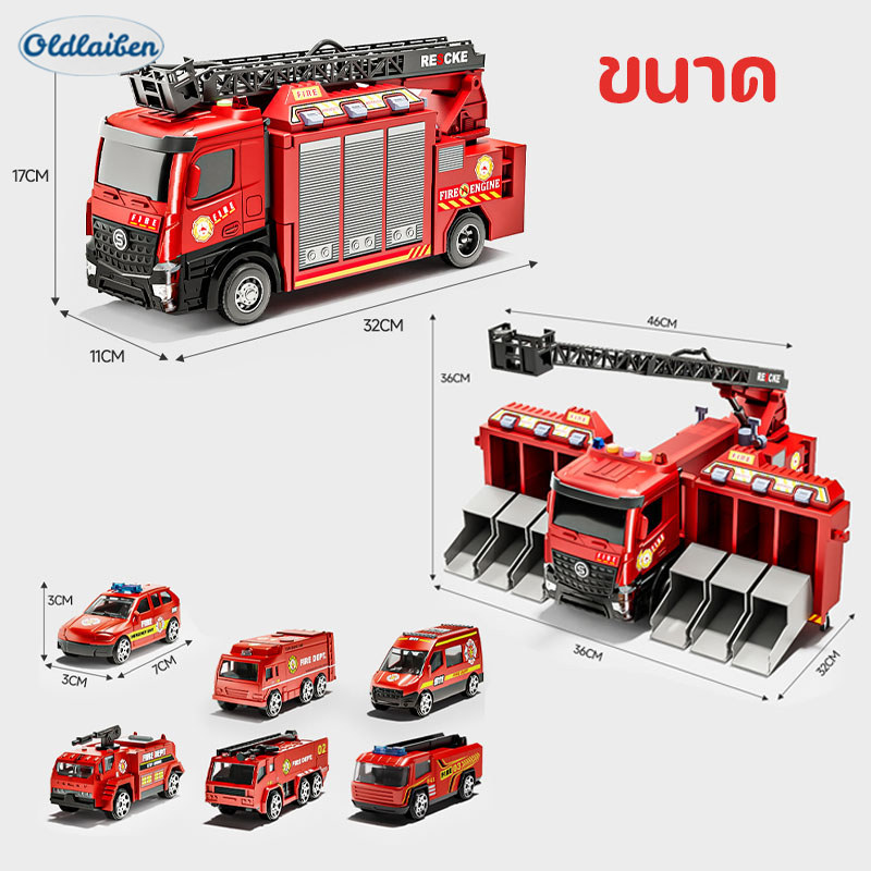 Aoduoyaya Large Tank Toy Simulates Inertial Transport. Oil Truck Engineering Vehicle Model Toys for Children ราคา 940 บาท*ส่งฟรี
