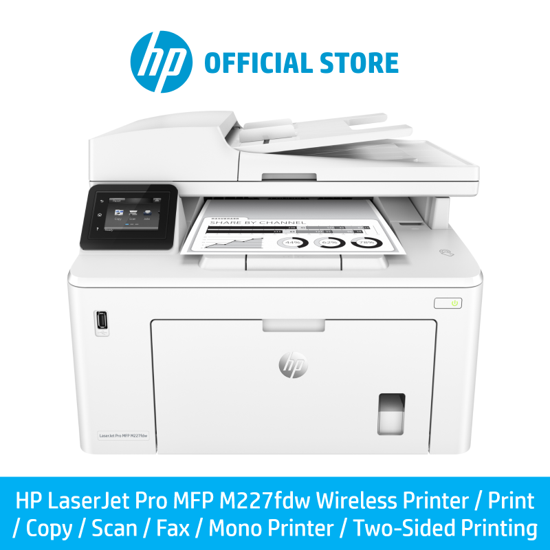 [Pre-Order] HP Color LaserJet Pro MFP M227fdw Wireless Color Printer [Ship Within 5 Days] Singapore
