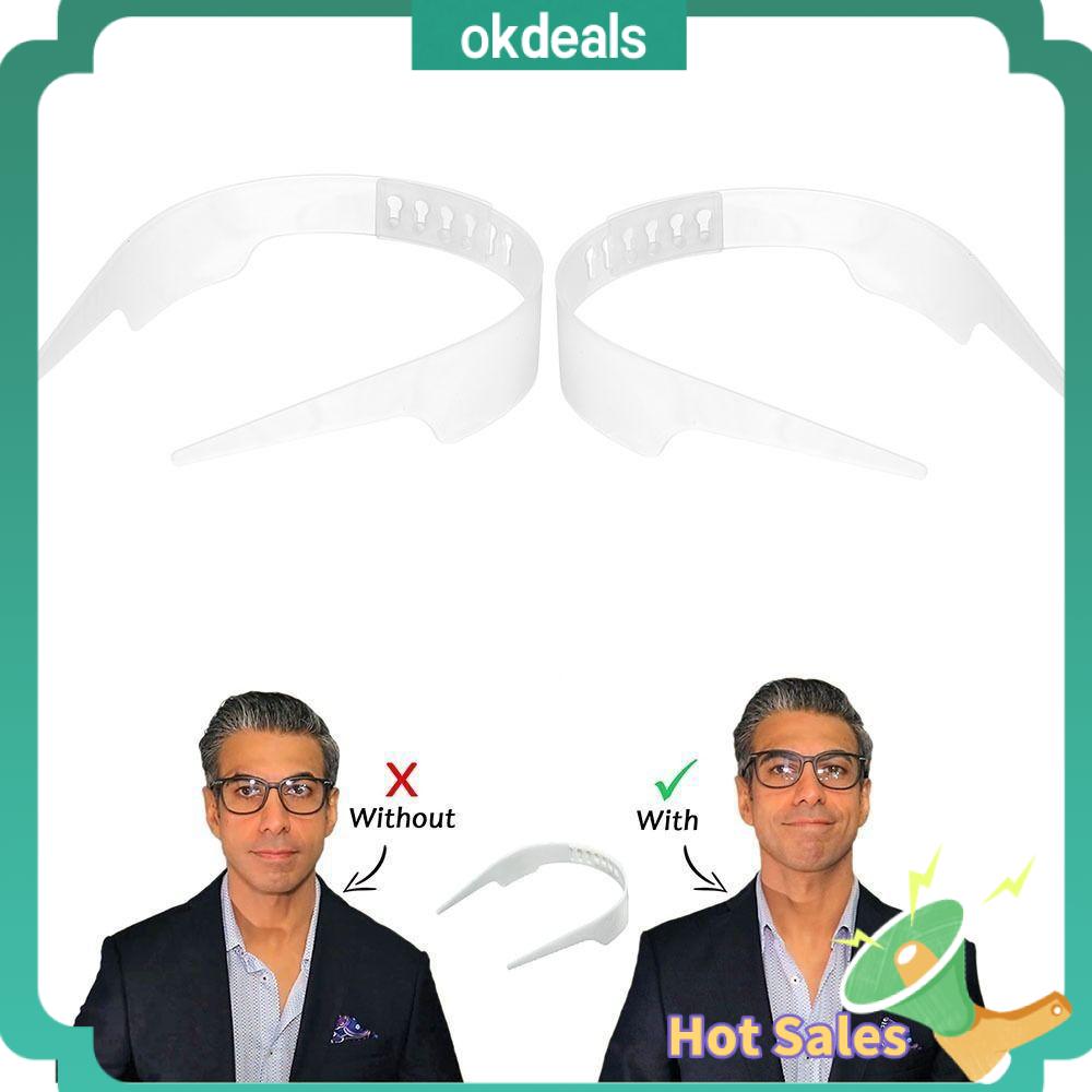 OKDEALS Bộ giữ cổ áo bó Dụng cụ định hình hỗ trợ cổ áo sơ mi Có thể điều chỉnh Đai giữ cổ áo Dụng cụ cổ áo đứng Bóng mượt Áo cố định chống cuộn