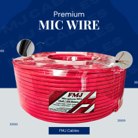 100 Meters Audio Microphone Cable Wires For DMX Connections Lights And Audio Cord DIY Heavy Duty Mic Wire (sold for 1 roll)