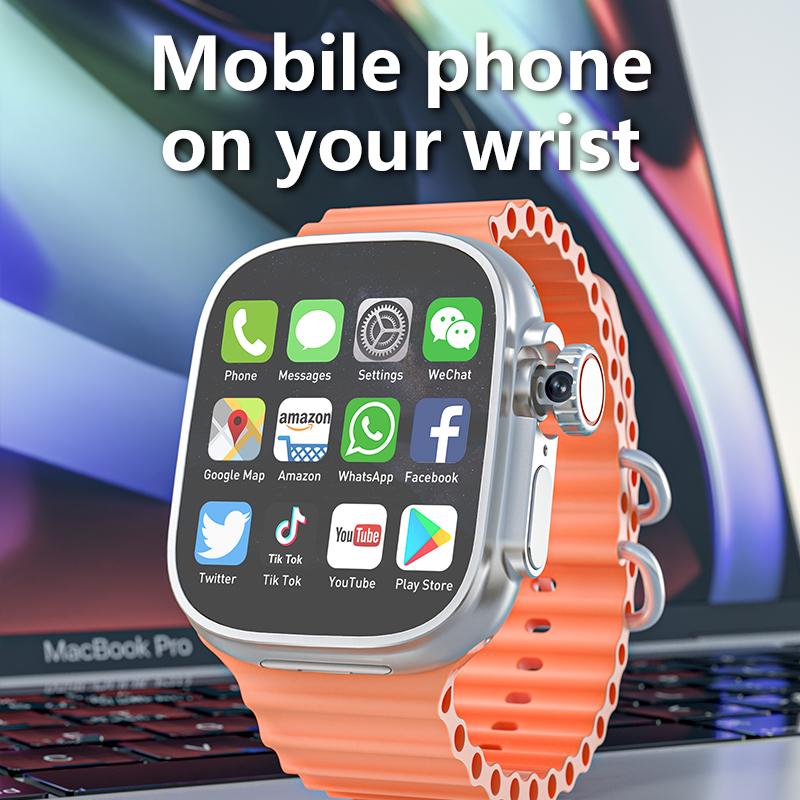 GOOJODOQ SMART WATCH 4G รุ่นใหม่ล่าสุด(New)FB035 สามารถใส่ซิมได้ โหลดแอปได้ ราคา 1,944 บาท*ส่งฟรี